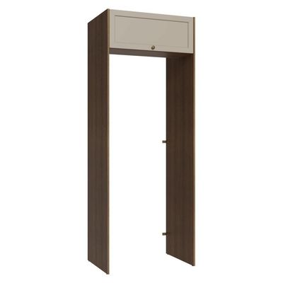 Porta-geladeira 83 Cm 1 Porta Basculante Rustic-crema Vik Madesa Rustic-crema