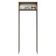 Porta-geladeira 83 Cm 1 Porta Basculante Crema-rustic-crema Vik Madesa Rustic-crema