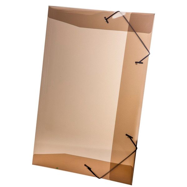 Pasta Aba Elástico Dello Line sem Lombo Fumê 33,5x23,5cm