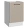 Balcão De Cozinha 50cm 1 Porta (sem Tampo) Bc Agata Madesa Branco/crema