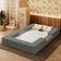 Cama Montessoriana Berço Infantil 100% Espuma Balaqui Decor Cinza Claro