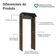 Porta-geladeira 83 Cm 1 Porta Basculante Rustic/preto Agata Madesa Rustic/preto