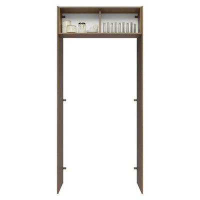 Porta-geladeira 103 Cm 1 Porta Basculante Rustic/crema Agata Madesa Rustic/crema