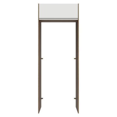 Porta-geladeira 83 Cm 1 Porta Basculante Rustic/branco Glamy Madesa Rustic/branco