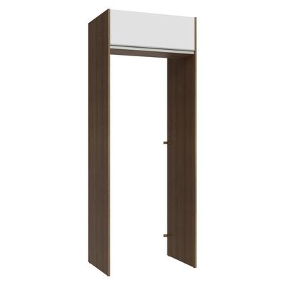 Porta-geladeira 83 Cm 1 Porta Basculante Rustic/branco Glamy Madesa Rustic/branco