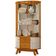 Kit Aparador Buffet Inara E Cristaleira Eça Orgânico M07 Cinamomo Off White - Lyam Decor