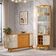 Kit Aparador Buffet Inara E Cristaleira Marília Orgânico M07 Cinamomo Off White - Lyam Decor