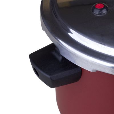 Panela de Pressão Panelux Magnific Antiaderente Fechamento Externo Cereja 4,5L
