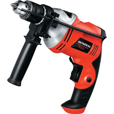 Furadeira de Impacto 700W 1/2" com Empunhadura Auxiliar e Limitador de Profundidade FFI05 Mondial 127V 127v (110v)