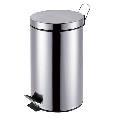 Lixeira C Pedal 5L 8222 Inox Mor