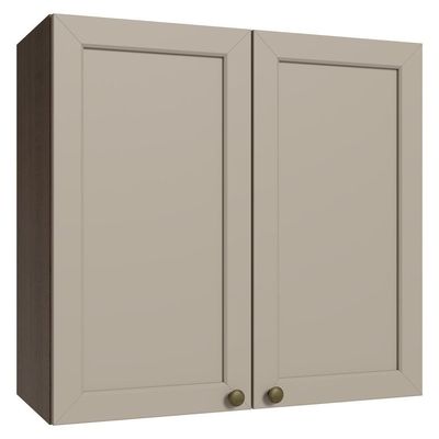 Armário Aéreo 70 Cm 2 Portas Rustic-crema Vik Madesa Rustic-crema