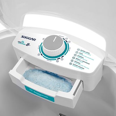 Lavadora Suggar NeoTurbilhão 8Kg Branca 220V