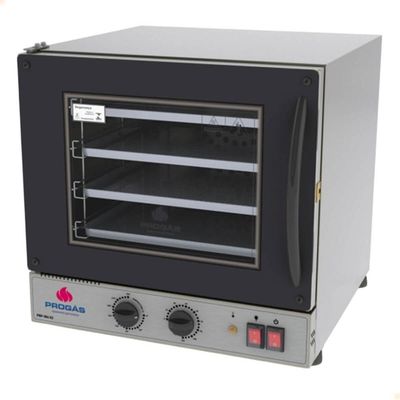 Forno Elétrico Progás Turbo Fast Oven Preto 4 Esteiras Prp-004 G2 220V P39305