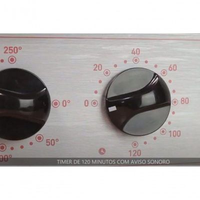 Forno Elétrico Progás Turbo Fast Oven Preto 4 Esteiras Prp-004 G2 220V P39305