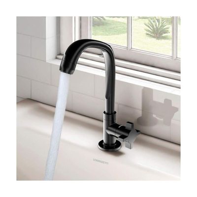 Torneira Lavatório Mesa Fitt Preto 1195 F64 Lorenzetti
