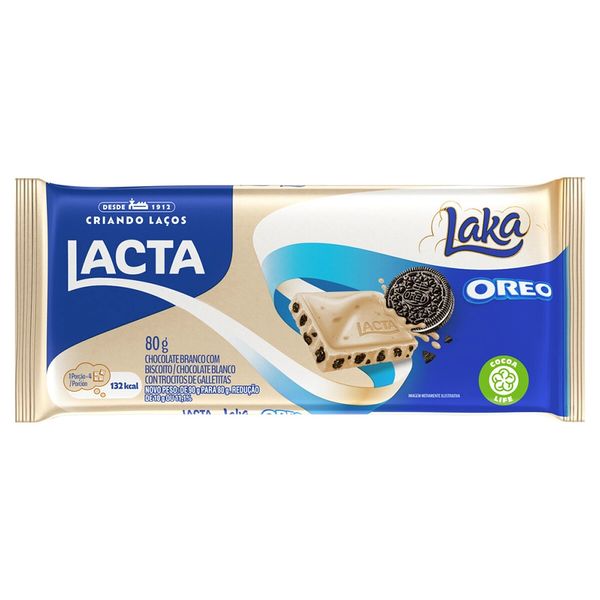 Chocolate Lacta Laka Oreo 80g Chocolate Lacta Laka Oreo 80g