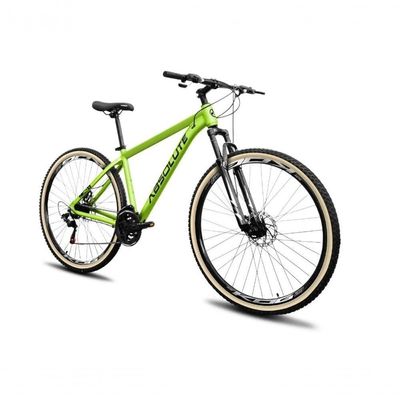 Bicicleta Aro 29 Absolute Nero 5 Alumínio Freio Hidráulico 24v Garfo Suspensão Mountain Bike Verde 15