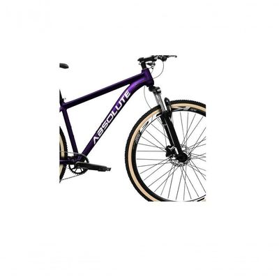 Bicicleta Aro 29 Absolute Nero 5 12v Hollowtech Freio Hidráulico K7 Garfo Trava No Guidão Roxo 19