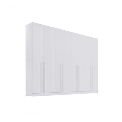 Guarda Roupa Casal Grande 8 Gav - Daymont-branco - D'doro