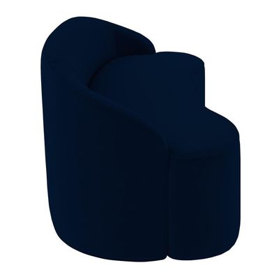 Sofá 5 Lugares Para Sala De Estar Living 300cm Theo D06 Veludo Royal - Mpozenato