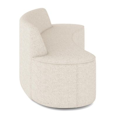 Sofá 3 Lugares Para Sala De Estar Living 210cm Koane D06 Linho Pérola - Mpozenato