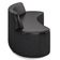 Sofá 4 Lugares Para Sala De Estar Living 260cm Koane D06 Sintético Preto - Mpozenato
