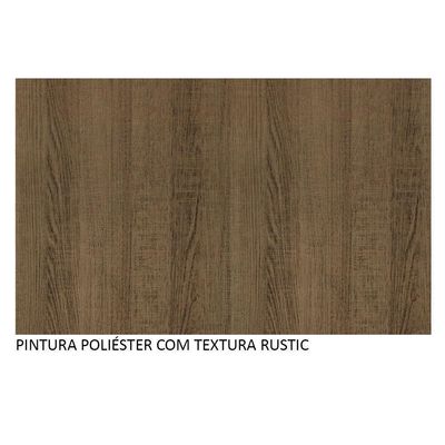Armário Aéreo 80 Cm Nicho Aberto Para Cozinhas Lux, Glamy, Agata, Stella Rustic Madesa Rustic Rustic