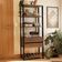 Guarda-roupa Closet Modulado Valencia 2 Gavetas 4 Prateleiras 70cm Rustic/preto Madesa Xa Rustic/preto