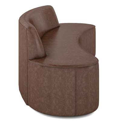 Sofá 3 Lugares Para Sala De Estar Living 210cm Koane D06 Facto Âmbar - Mpozenato