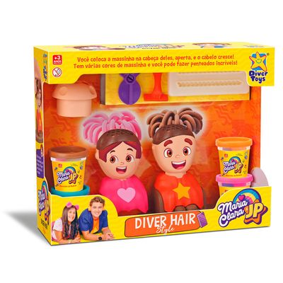 Kit Massinha Hair Style Maria Clara e JP Divertoys