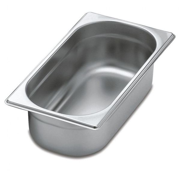 Kit 6 Cubas Gastronomica Inox GN 1/3 x 100mm (325x176mm) - Brasinox