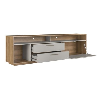 Rack Para Tv Até 75 Polegadas Com Iluminação Led Reims Arenas
