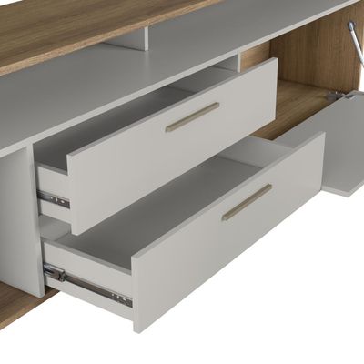 Rack Para Tv Até 75 Polegadas Com Iluminação Led Reims Arenas