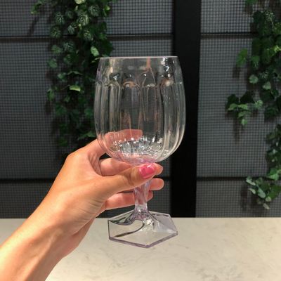 Conjunto 6 Taças Plástico 350ml Água Suco UZ
