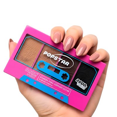 Paleta para Sobrancelhas Brown Mix 4 Cores