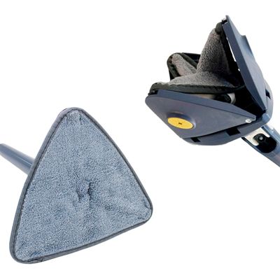 Mop Triangular Rodo Limpeza Giratório Ajustável