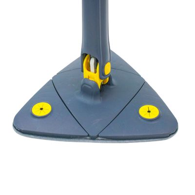Mop Triangular Rodo Limpeza Giratório Ajustável
