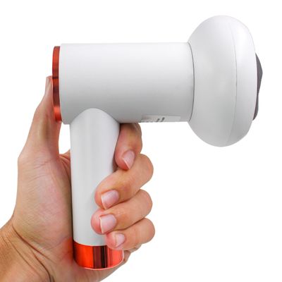 Massageador Eletrico Muscular Vibratorio Corporal Branco