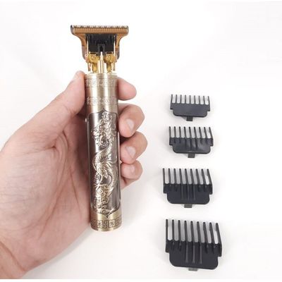 Máquina De Cortar Cabelo Dragão USB recarregavel