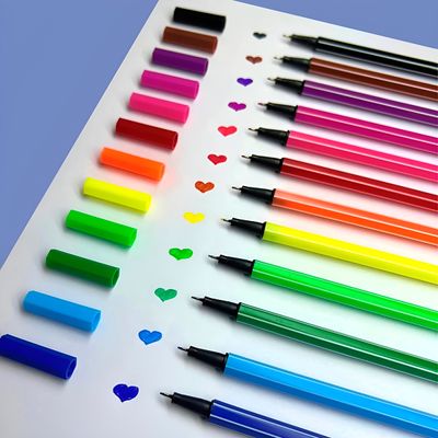 Kit Canetinhas Hidrográficas Coloridas Fine Line