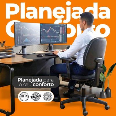 Kit 15 Cadeiras De Escritório Oficial Operativa