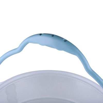 Balde Sanremo em Plástico Cristal Transparente com Alça 8L