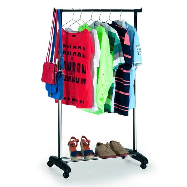 Arara Roupeiro com Sapateiro Standard Athi 1833 com Altura Regulável