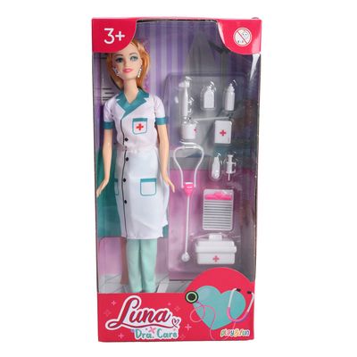 Boneca Luna Dra. Care CV244130 PF