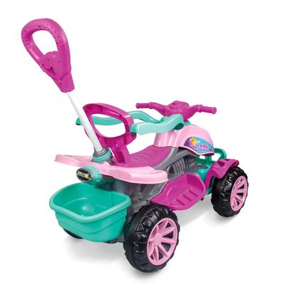 Quadriciclo Infantil Maral Lady Star com Pedal