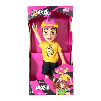 Boneco Leozin Dos Rosas Novabrink