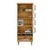Cristaleira Roma Em Pinus 2 Portas Soft-close Freijo-fosco Freijo-fosco