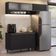Armário De Cozinha Compacta 200 Cm Preto Nice Madesa 09 Xa Preto