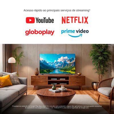 Smart TV 40" LED Full HD Android 11 HDR10 P40SAA Philco