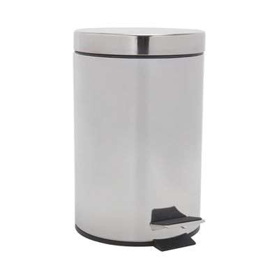Lixeira de Inox com Pedal Le Shine Prata 3L